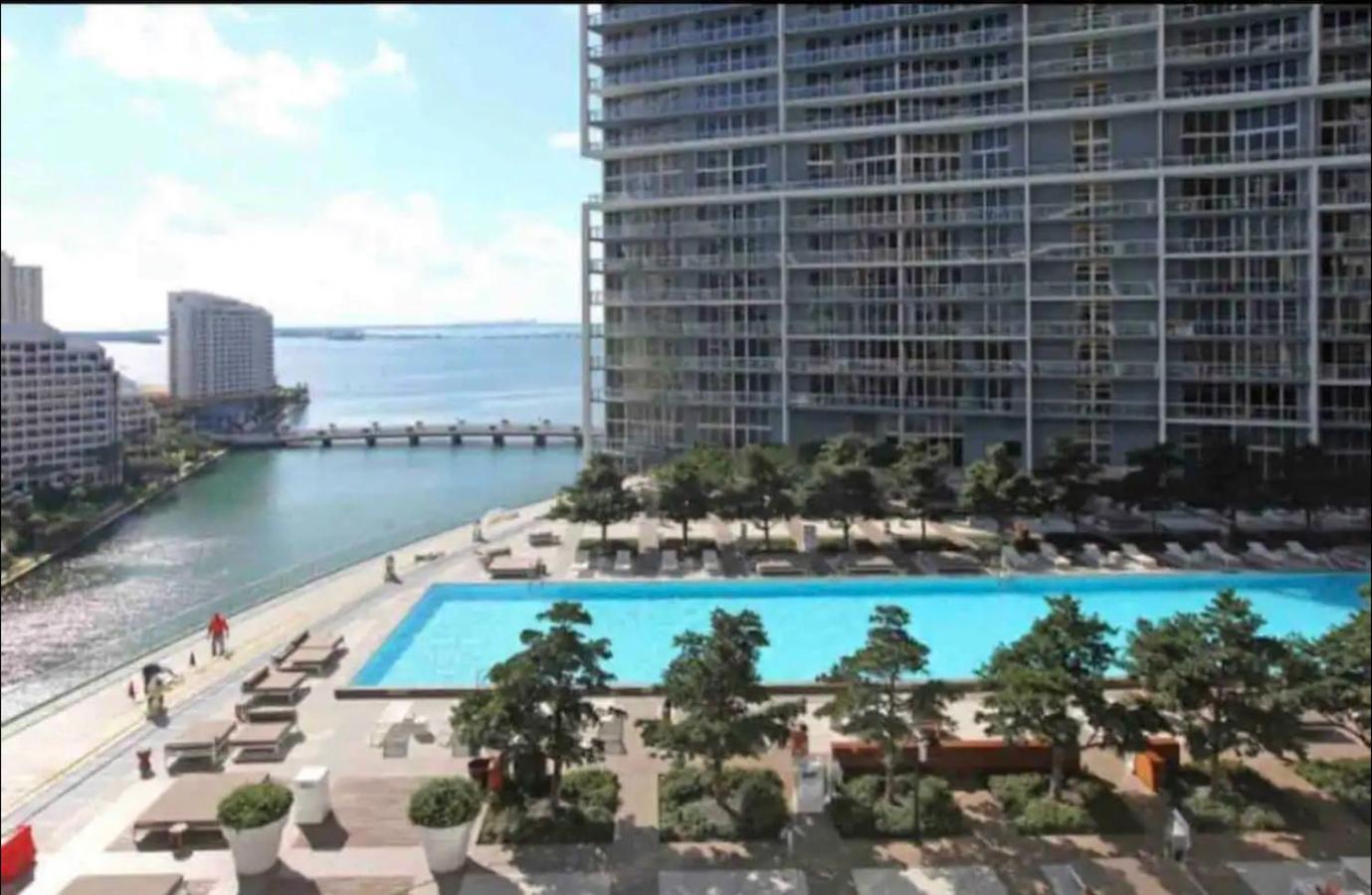*Iconic W Icon Condo/ Pool&Waterviews*Freespa* Miami Ngoại thất bức ảnh