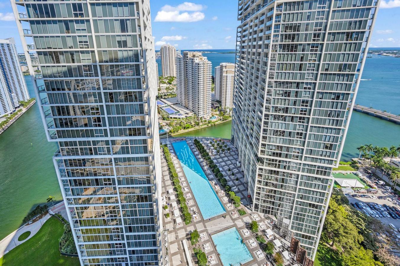 *Iconic W Icon Condo/ Pool&Waterviews*Freespa* Miami Ngoại thất bức ảnh